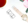 thumbnail image 4 of MasteelfCA 2Pcs Watch Strap Buckle Watch Band Replacement Buckle Stainless Steel Watch Buckle, 4 of 7