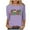 Purple-1, variant on Aofany Women's Merry Christmas Shirts Xmas Graphic Cute 3/4 Sleeve Crewneck Tees Tops, Christmas Gifts