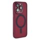 thumbnail image 3 of For iPhone 14 Pro Max Case Compatible with MagSafe PC + TPU Matte Phone Cover with Glass Lens Film -, 3 of 5