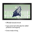 thumbnail image 4 of Minnesota Timberwolves City Ready-To-Hang Black Framed Wall Mirror, 4 of 4