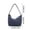 C, variant on Sling Bag, Soft Nylon Large Capacity Shoulder Bag Solid Color Crossbody Bags for Women, Water Repellent Crescent Bag Multi Way Carry for Daily Commute Shopping Strolling Outdoor