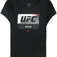 thumbnail image 4 of Reebok Womens UFC HRSD Graphic T-Shirt, Black, Medium, 4 of 5