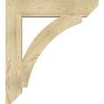thumbnail image 3 of Ekena Millwork 6"W x 34"D x 38"H Thorton Slat Rough Sawn Bracket, Douglas Fir, 3 of 4