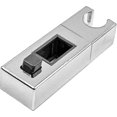 thumbnail image 2 of Shower Head Holder Adjustable Square Slider Bar Handset Bracket Bathroom Wall Mounted Bar Slider Clamp Replacement for Fits Square Slide Bar, 2 of 5