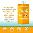 thumbnail image 3 of Designer Wellness Protein Smoothie, 12 Count, Peach Mango, Real Fruit, 12g Protein, Low Carb, Zero Added Sugar, Gluten-Free, 3 of 5