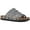 Light Blue/Leather, variant on White Mountain Womens Hamza Leather Slip On Strappy Sandals