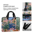 thumbnail image 4 of FORMRS 16" Laptop Bag Carrying Sleeve Case with Handle Travel Shoulder Briefcase, Green Window, 4 of 8