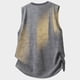 thumbnail image 4 of Ceisia Men's Relaxed Fit Vintage Washed Tie-Dye Sleeveless Tank Top Mini V-Neck Casual Shirt Dark Gray XL Gifts, 4 of 4