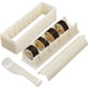 thumbnail image 1 of Kit de fabricación de sushi, prensa antiadherente para moldes de sushi, fácil de usar, herramienta de rodillo de arroz (forma redonda), 1 of 3