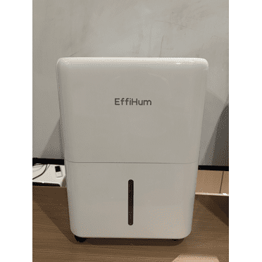 Effihum Dehumidifier for Large Room, Home, Basements, Smart Humidity Control, Dry Clothes, Smart Technology