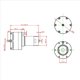 thumbnail image 4 of 2X Motor de Bomba de Microvacío RS555, 12 V, 15 L/Min, Bomba de Aire Eléctrica de Bajo Ruido, Máquina de Recubrimiento Al Vacío, Bomba de Aire para Pecera, 4 of 5