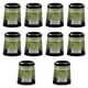 thumbnail image 4 of 10 piezas de casquillos para palos de golf, adaptadores de reparación de manguitos para varillas de golf, accesorios para instalación y ajuste de amarillo, 4 of 8