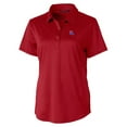 thumbnail image 2 of Women's Cutter & Buck Cardinal Louisiana Tech Bulldogs Prospect Textured Stretch Polo, 2 of 3