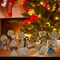 thumbnail image 3 of AQITTI Home Decoration Manger Ornament Christmas Manger Scene Christmas Table Decorations Collectibles Countertop Statue Miniatures for Crafts Suitable for Home, Office, Wedding, Party Decoration, 3 of 9