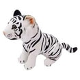thumbnail image 2 of Adorable muñeco de tigree , decoración de animales salvajes, almohada, tigres , jugue peluche para de Navidad, , 23cm Blanco 23cm CUTICAT juguetes de muñeca tigres, 2 of 8