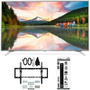 Angle View: LG 43UH6500 43-Inch 4K UHD Smart TV w/ webOS 3.0 Flat + Tilt Wall Mount Bundle includes TV, Flat & Tilt Wall Mount Ultimate Kit and Power Strip with Dual USB Ports