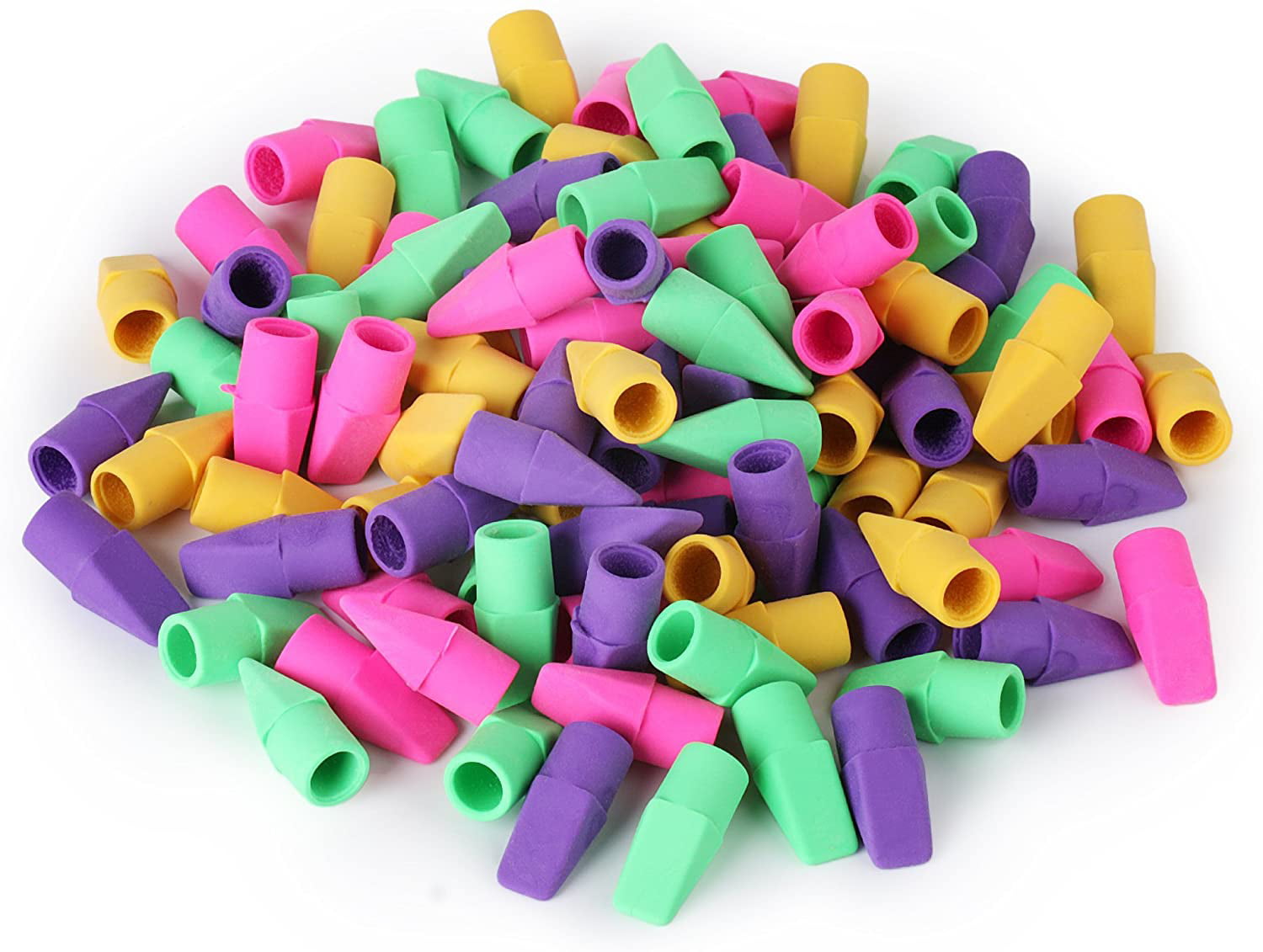 Pencil Top Erasers,20 PCS Pencil Erasers Set,Eraser Caps for Pencils,Cap  Erasers for School,Office Classroom,Kid,Adults - Yahoo Shopping