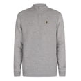 thumbnail image 5 of Luke 1977 Sydney 1/4 Zip Sweatshirt, Grey, 5 of 5