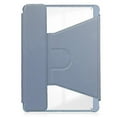 thumbnail image 3 of Pour Samsung Galaxy Tab A9+ Étui en Cuir Intelligent Transparent Rotatif 360 avec Clavier, 3 of 5