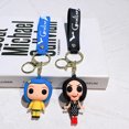 thumbnail image 4 of Coraline & the Secret Door figura de acción de película, modelo de muñeca de juguete, llavero de PVC, adorno, llavero colgante, juguetes para niños, 4 of 5