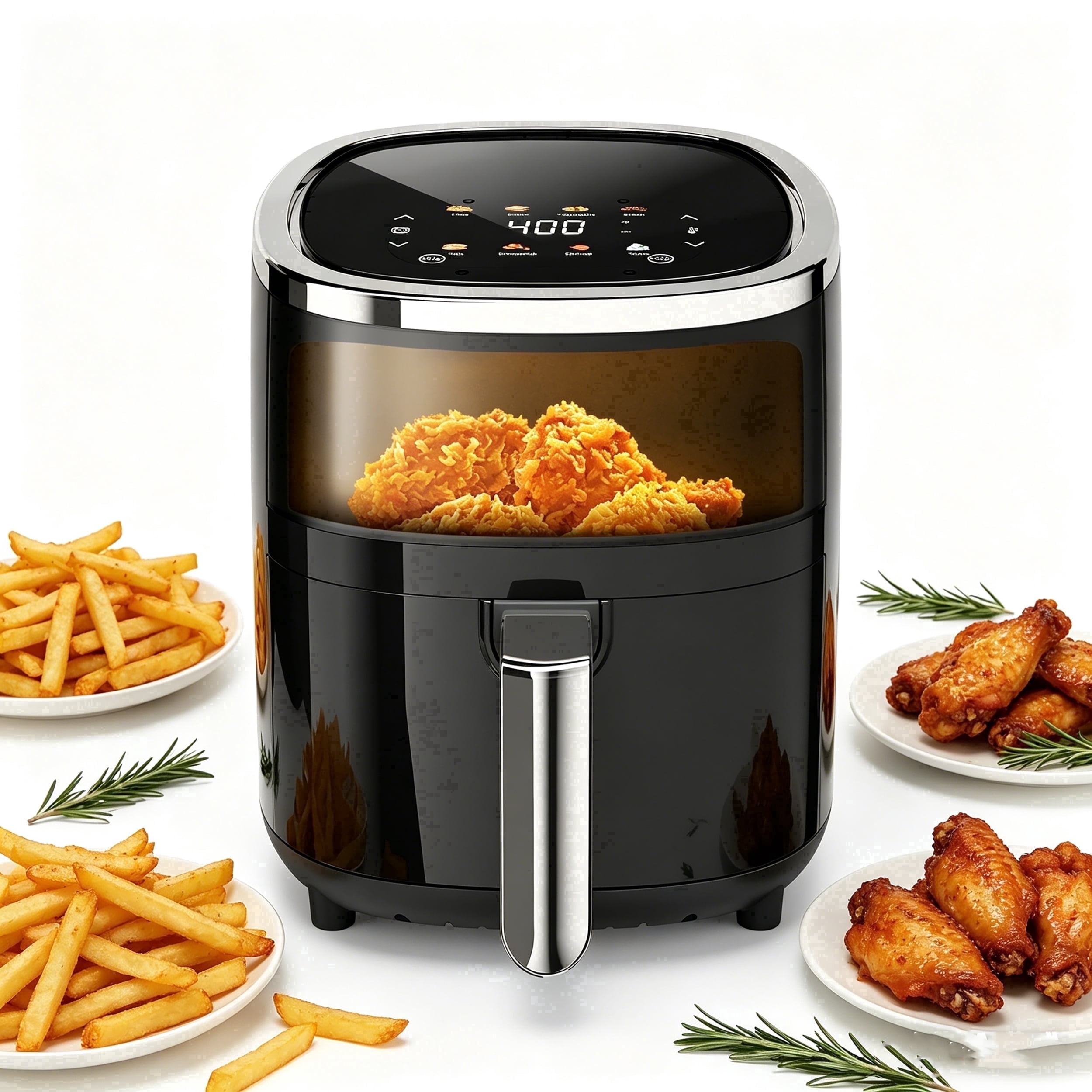 COSORI Smart Air Fryer, 4 Qt Compact 7-in-1 Oven, Voice Control