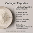 thumbnail image 4 of Péptidos de colágeno en polvo Sports Research tipo 1 y 3, 300 g, 4 of 9