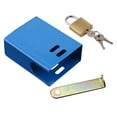 thumbnail image 2 of Multifunctional Water , Outdoor Faucet Cover Protective Lock, for School Yard , Blue Square, 2 of 9