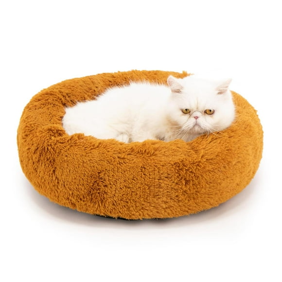 Cama Tipo Dona Antiestrés PETS APPAREL HILLS Beige para Perro X-Small