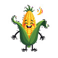 thumbnail image 5 of cartoon Corn Stickers, Waterproof Vegetable Sticker for Water Bottle Laptop Phone Cases Planner Skateboard Luggage Helmet Party Favor Decor, Ideal for Adults Teens Teacher Rewards, 5 of 9