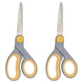 thumbnail image 5 of Westcott Titanium Bonded Adjustable Glide Scissors, 8", Grey & Yellow, for Office, 2-Pack, 5 of 15