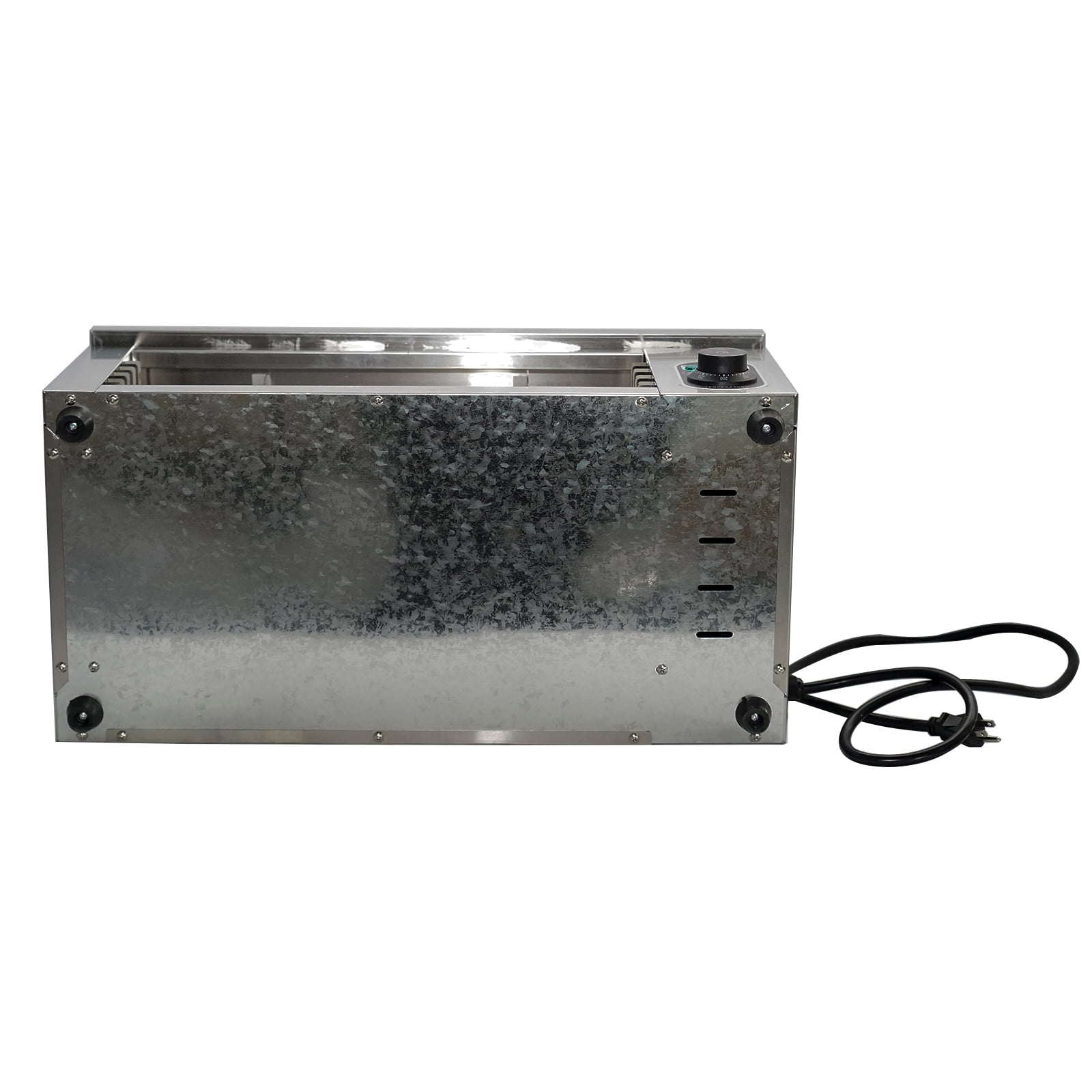 110V Commercial Cheese Melter Stainless Steel Toaster Oven 4 Levels Adjustable