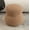 59#Light Brown, variant on DUOSONG W8017-1 White Lamb Wool Seat, Barrel Pvc Pipe With Black Ash Willow White Broadcloth Pleat Furniture Primary Living Space Ottomans