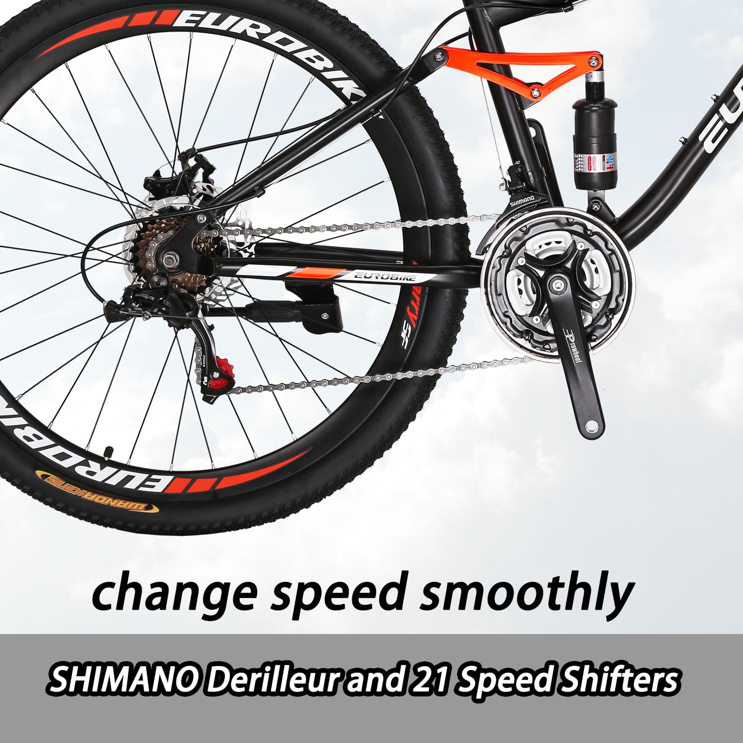 Shimano 21 speed sales gear change system