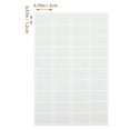 thumbnail image 2 of HOMEMAXS Blank Stickers for DIY Use Simple and Practical No Residue 50 Sheets Classification Labels, 2 of 9