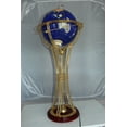 thumbnail image 3 of Nifao Illuminated Blue Ocean World Globe Rotating by Motor - Size: 18"L x 18"W x 42"H, 3 of 12