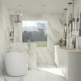 thumbnail image 6 of Logmey Luxury Rain Mixer Shower Combo Celling Mounted Rainfall Shower Head System Square Oil Rubbed Bronze Rain Shower Head 16", 6 of 10