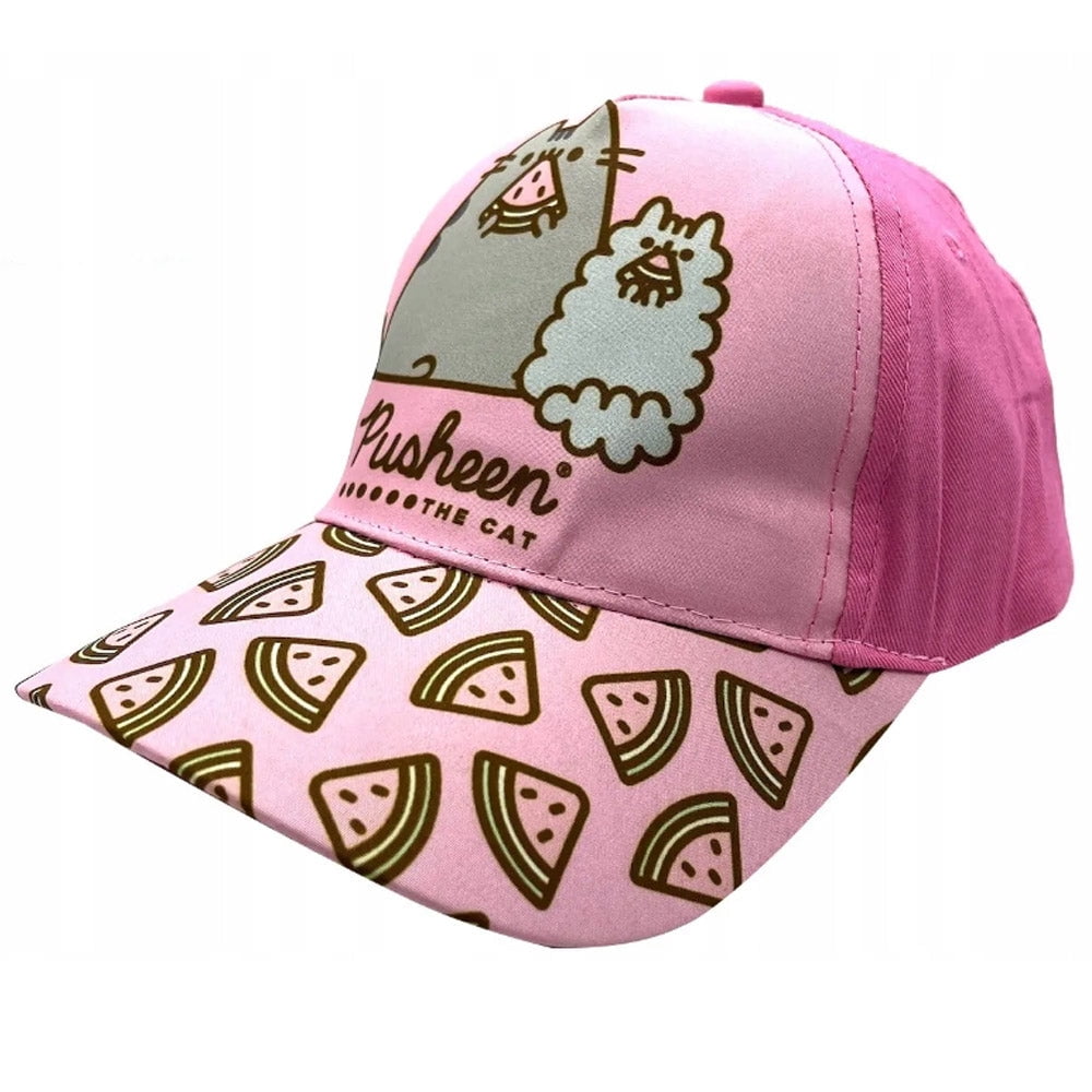 Pusheen The Cat Summer Baseball Cap Watermelons Adjustable Snapback Sun