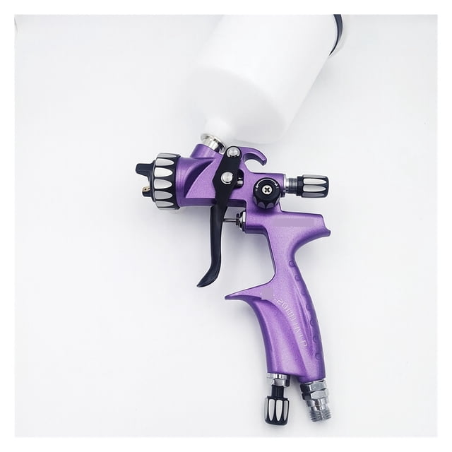 HVLP Auto Paint Spray Gun 1.3mm Auto Home Industrial Spray Paint Tools Low Pressure Manual Spray Gun Cup Capacity 600ml ,Ruggedly Built