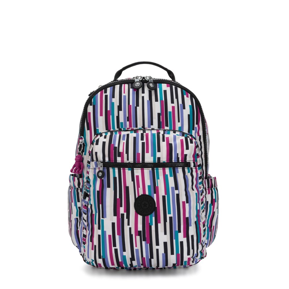 Kipling Kipling Seoul Large Printed 15" Laptop Backpack