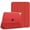 Red, variant on MoKo Case for iPad (A16) 11th Generation 11 Inch 2025, iPad 10th Generation 10.9 inch 2022, Slim Stand Protective Cover with Hard Translucent Shell Cover, Support Touch ID,Black
