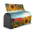 thumbnail image 3 of Naloa Sunlit Sunflower Field Mailbox Covers Magnetic Post Box Cover Post Letter Box Cover Garden Decor-25.5x21 in, 3 of 8