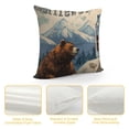 thumbnail image 4 of YINGXI Throw Pillow Cover Little Adventurer in and Boy Decorative Pillow Case Home Decor Square Pillowcase 12x12in, 4 of 5