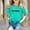 Mint Green, variant on Children City Place Name Theme Printed T Shirt Boys and Girls Casual Comfortable Top Girls Size 6x Clothes Teens Girls Crop Tops Cheer Crop Top Girls Tops for Girls of 18 Years Cheerleader