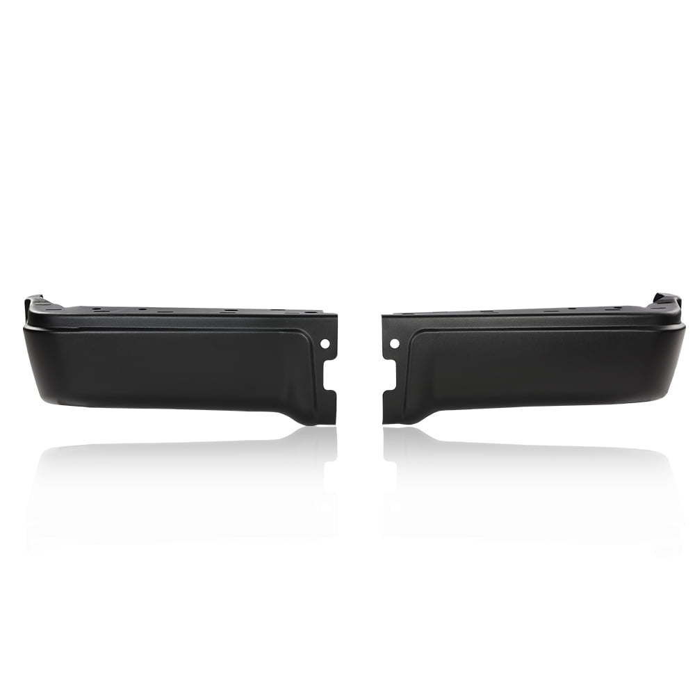 PIT66 Rear Step Bumper End Face Bar W/o Sensor Hole Fit for 20092014