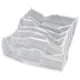 thumbnail image 1 of Caja de almacenamiento de ropa interior plegable y transpirable con múltiples celdas - Organizador de cajones para sujetadores y calcetines, 1 of 10