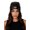 Butterfly Style, variant on Black Leather Skull Headscarf Adjustable Fashion Biker Hat Motorcycle Skull Cap with Snug Fit for Riding Outdoor Activities Skull Style
