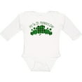 thumbnail image 3 of Inktastic My 1st St. Patrick's Day with Plaid Shamrocks Boys or Girls Long Sleeve Baby Bodysuit, 3 of 5