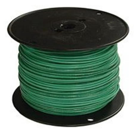 Southwire 12GRN-SOLX500 Solid Building Wire, 12 AWG, 500 ft L, Green Nylon