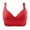 Red, variant on VerPetridure Bras for Women No Underwire Woman's Comfortable Breathable Bra Underwear No Rims