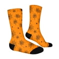 thumbnail image 4 of Halloween Socks Unisex Halloween Bats Pumpkins Ghosts Print Colorful Pattern Crew Socks Novelty Cute Halloween Mid Calf Socks, 4 of 6